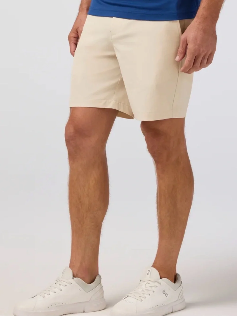 Mizzen+Main Helmsman Shorts Oat $98 MSRP Size 34 7” Slim